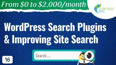Best WordPress Search Plugins - Improving & Tracking Website Searches - #16 - From $0 to $2K