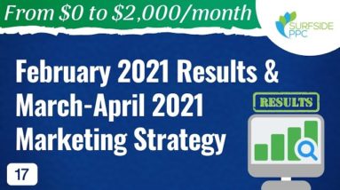 February 2021 Results & March-April 2021 Strategy - #17 - From $0 to $2K