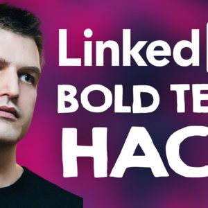 Can you bold text on LinkedIn? And should you use different fonts on LinkedIn? | Tim Queen