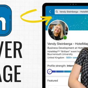 How to CHANGE LinkedIn BACKGROUND IMAGE // 2020 LinkedIn COVER IMAGE secrets
