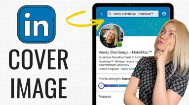How to CHANGE LinkedIn BACKGROUND IMAGE // 2020 LinkedIn COVER IMAGE secrets