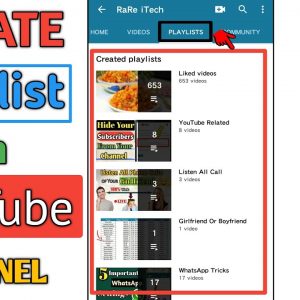How to Create Playlist On YouTube Channel in 2021