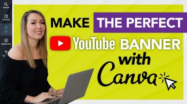 How To Make YouTube Channel Art With Canva