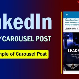LinkedIn Slider/Carousel Post | How to Create a LinkedIn Carousel Post | Gaurav Dubey