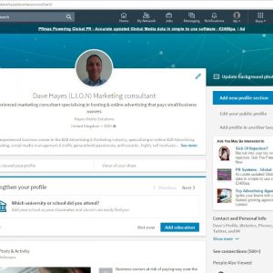 Linkedin ~How to edit your profile information on Linkedin