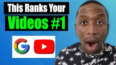 The SECRET To QUICKLY Rank Your Video On First Page Of Google