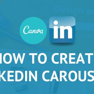 How To Create A LinkedIn Carousel Post (FAST and EASY with Canva)