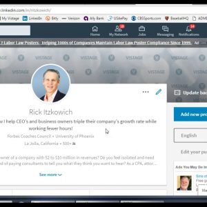 How to Re-arrange Current Positions on Your LinkedIn Profile