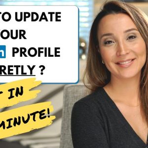 How to Update Your Linkedin Profile WITHOUT NOTIFYING YOUR CONNECTIONS (In Two Minutes!)