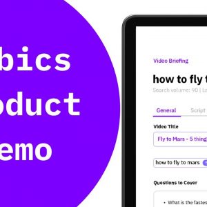 tubics Product Demo ⎸ Grow Your Brand on YouTube