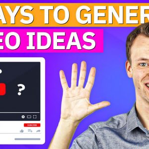 Always Find YouTube Video Ideas: 5 Ways + Bonus Tip