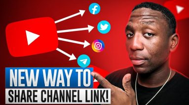 How To Share Your YouTube Channel Link (So You Actually Get Subs)