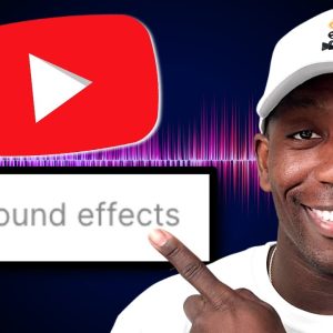 How To Find & Add Sound Effects To A YouTube Video (SUPER EASY)