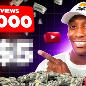 How Much MONEY Do You Get For 1000 Views On YouTube